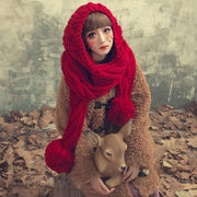 Warm Knit Hat & Scarf