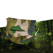 Camouflage Disposable Face Masks - 95% Protection