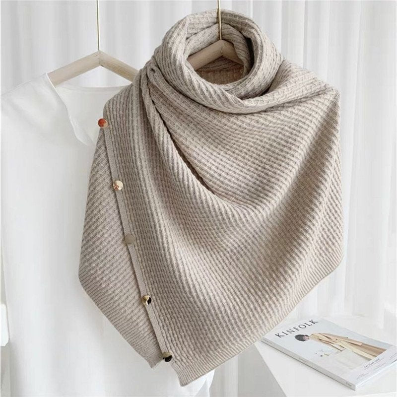 Cashmere Snood Cape for Women - Warm & Stylish