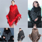 Women's Mid-Length Scarf Shawl Cardigan