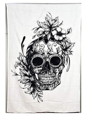 Taro and Flower Pattern Tapestry