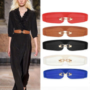 Elastic Waistband Fashion Wide Belt for Women