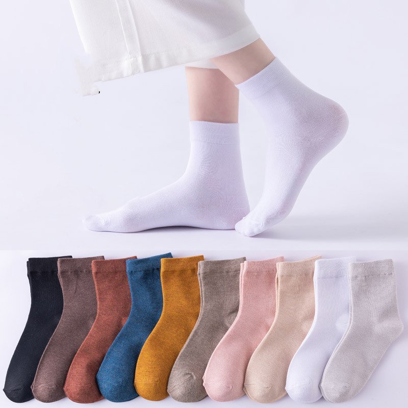 Summer Thin Bamboo Socks for Women