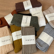 Warm Japanese Pile Socks for Women - Breathable & Absorbent