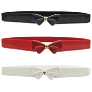 Elegant Red Black Butterfly Belt for Women
