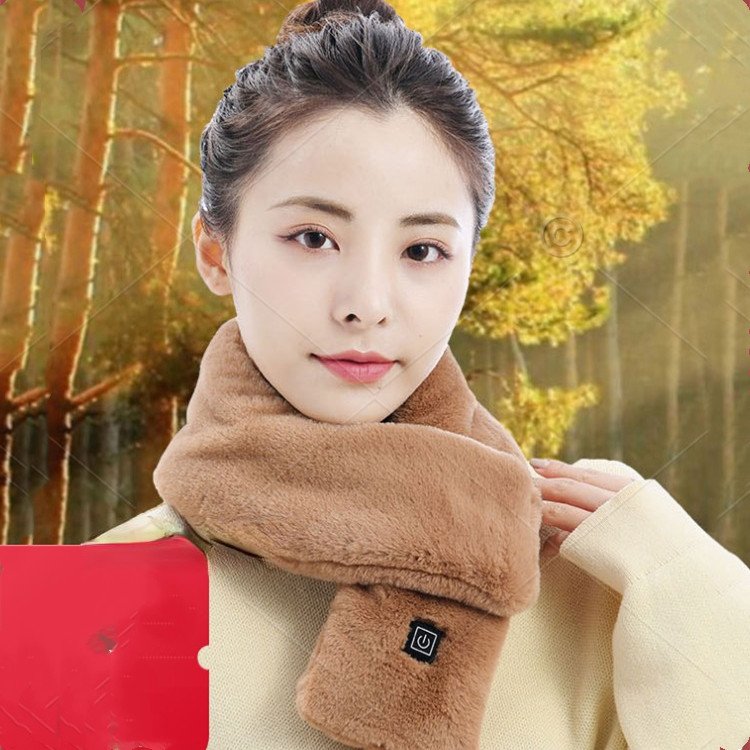 Stay Warm in Style with Smart Heating Scarf