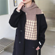 Warm Houndstooth Scarf