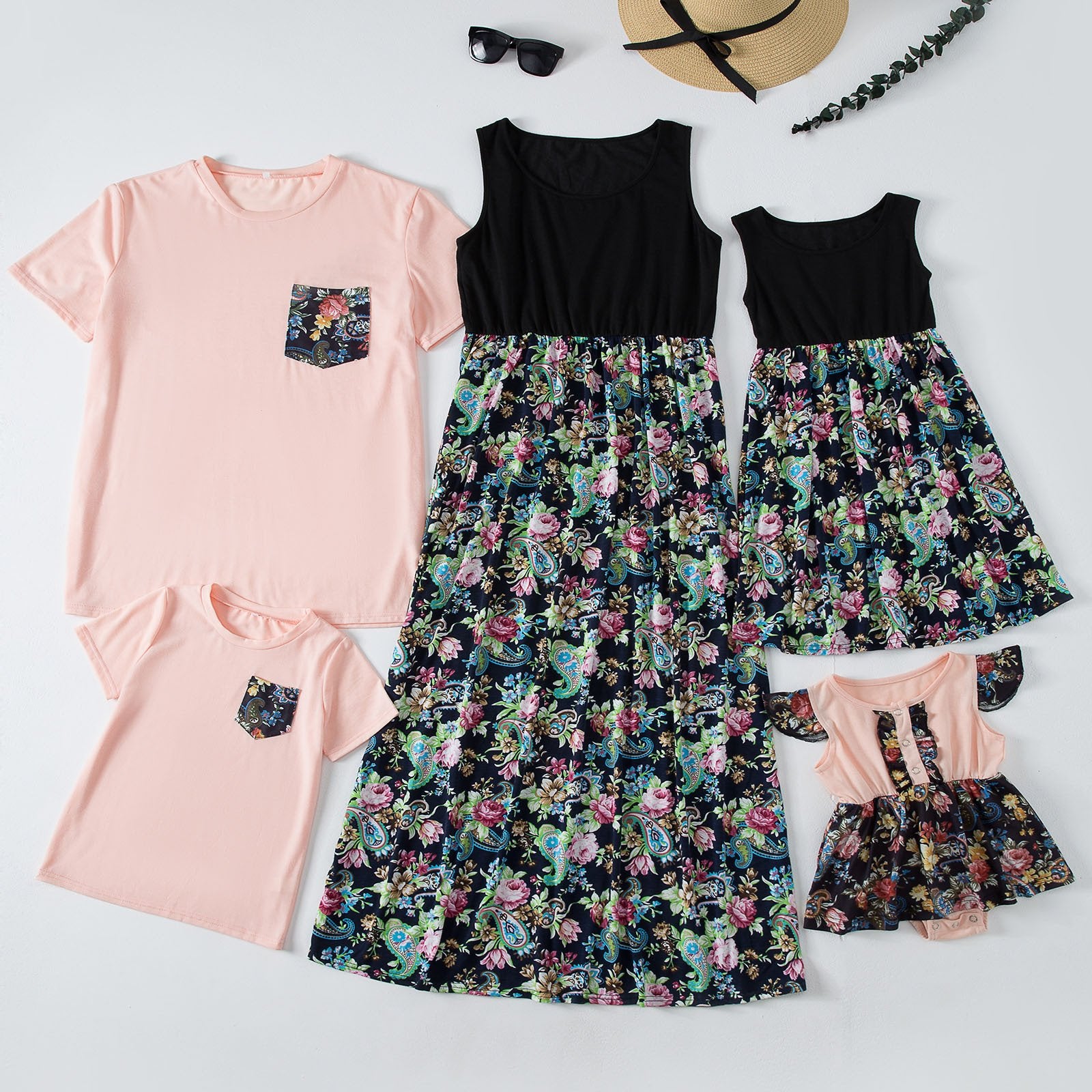 Cozy Parent-Child Outfit Set