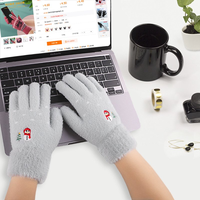 Warm Touch Screen Gloves for Women