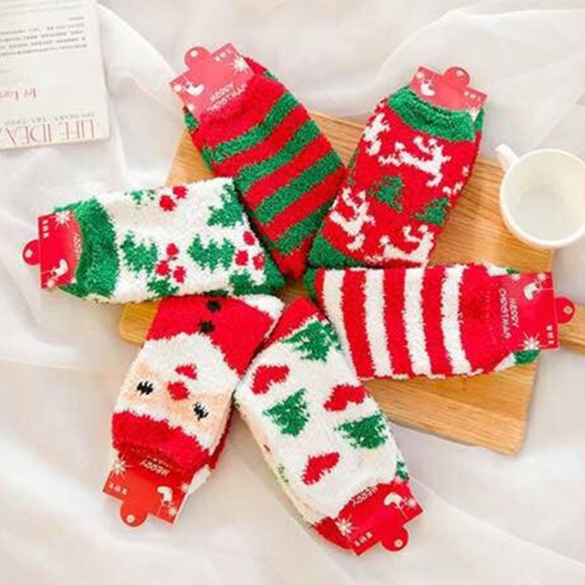 Cozy Christmas Socks for Women