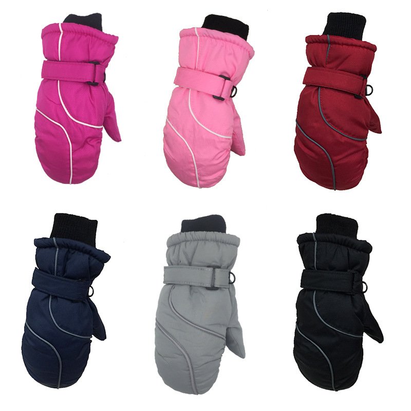 Kids' Insulated Ski Gloves for Cold Weather