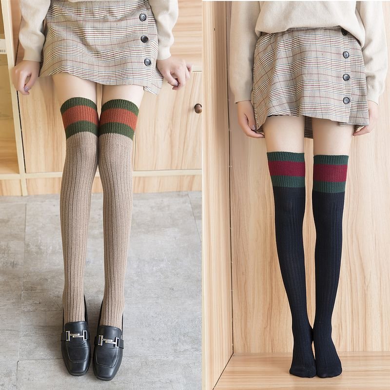Over the Knee Long Tube Socks for Women - Breathable & Absorbent