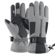 Warm Men's Ski Gloves Waterproof Cold Weather Outdoor Gloves