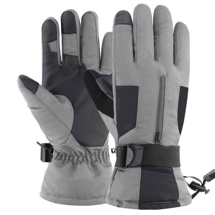 Warm Men's Ski Gloves Waterproof Cold Weather Outdoor Gloves