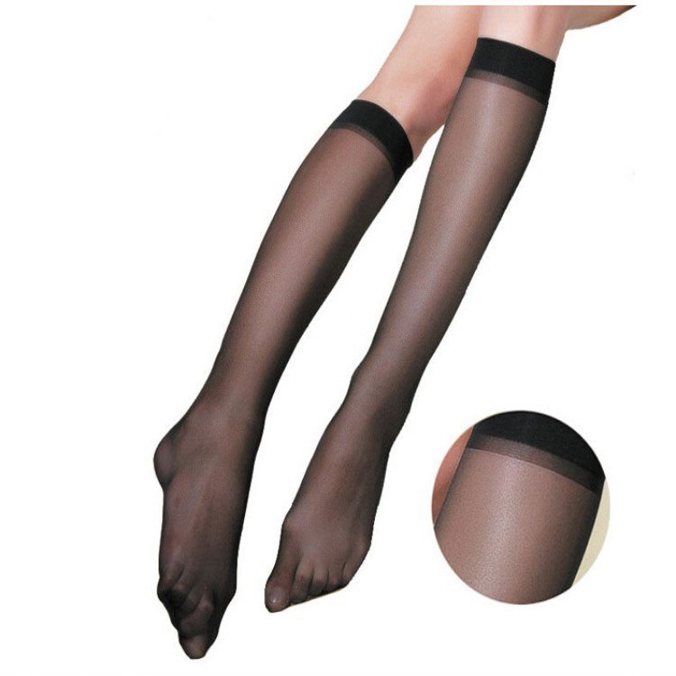 Breathable Silk Tube Socks for Women