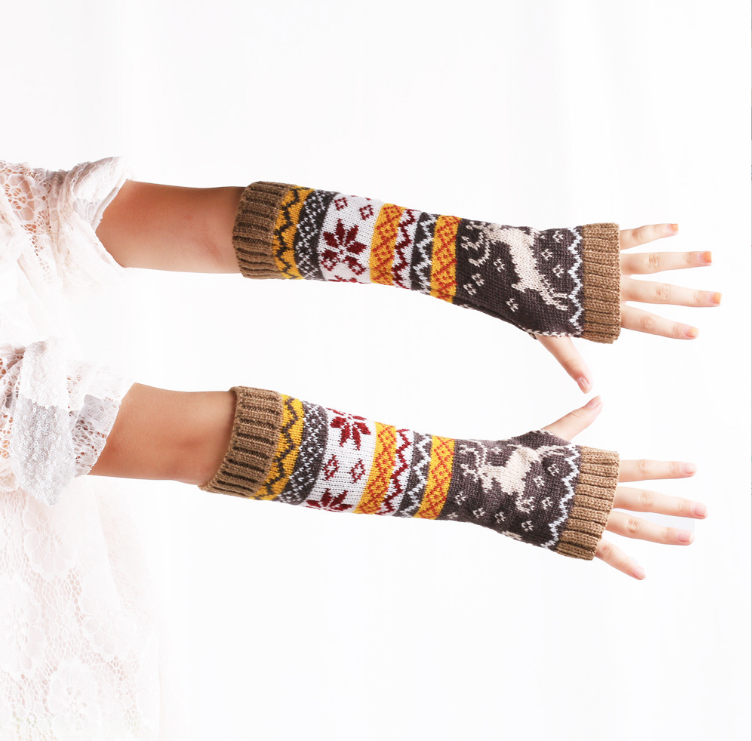 Warm Cartoon Gloves for Women, Keep Hands Cozy in Winter