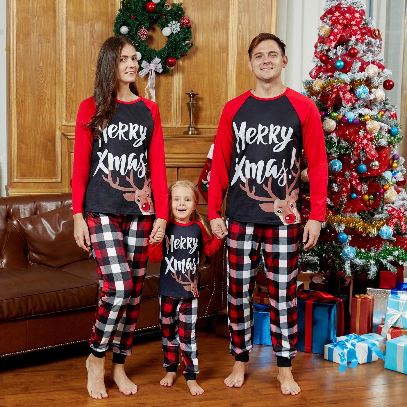 Cozy Christmas Family Pajamas Set
