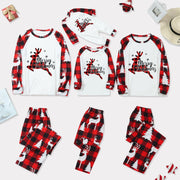 Cozy Christmas Tree Family Pajamas Set