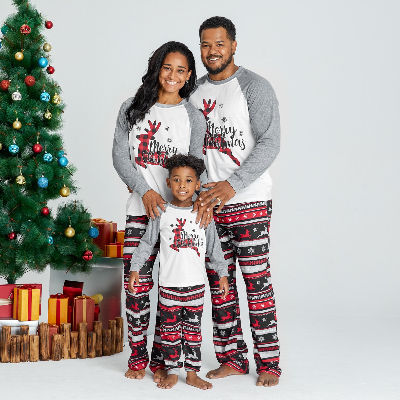 Cozy Christmas Family Pajamas Set