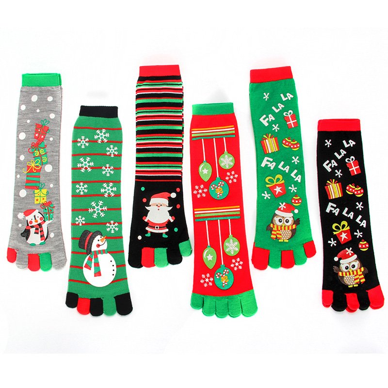 Warm Christmas Socks for Cold Protection