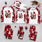 Cozy Plaid Parent-Child Pajamas Set for Family Fun