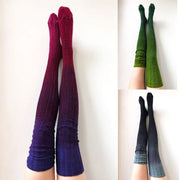 Tie-Dye Long Over the Knee Socks for Women