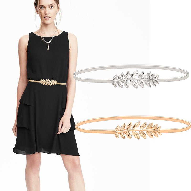 Gold Leaf Waist Chain