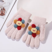 Cute Sable Finger Gloves for Kids