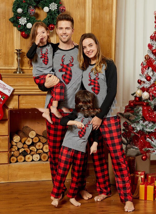 Cozy Family Plaid Hoodies