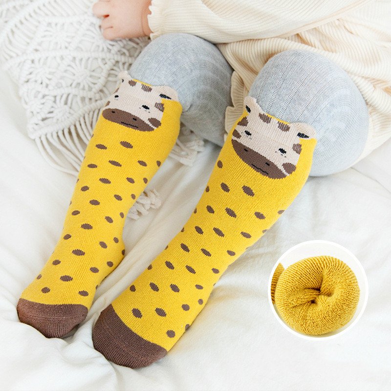 Kids' Cartoon Animal Socks Set