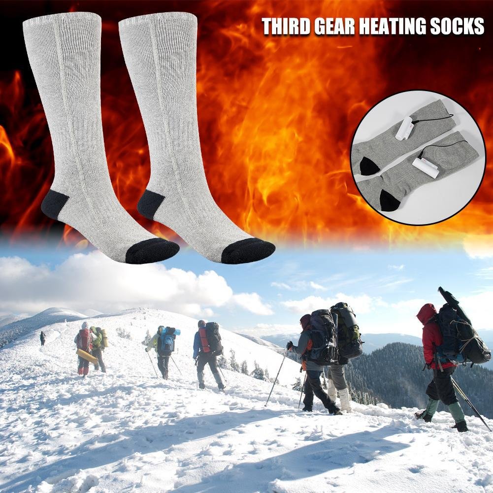 Warm Feet Heating Socks for Men & Women, Rechargeable