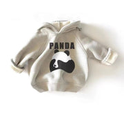 Cozy Cartoon Panda Family Hoodies
