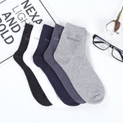 Men's Bamboo Fiber Mid-Calf Socks for Everyday Wear
