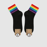 Striped Cotton Socks for Women
