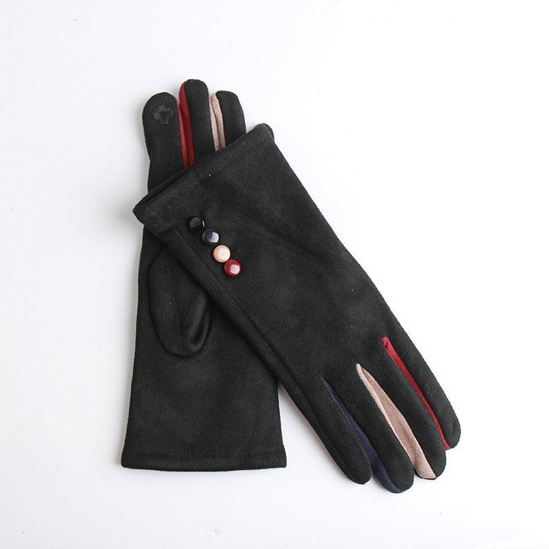 Warm Women's Riding Gloves for Cold Weather