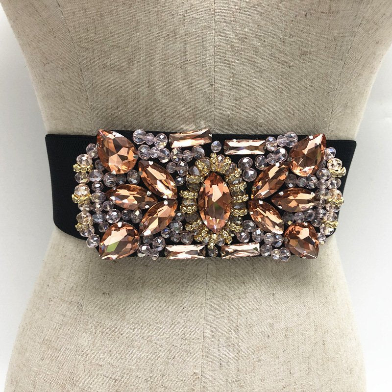 Sparkling Rhinestone Belt