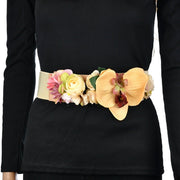 Floral Waist Skirt Belt for Women