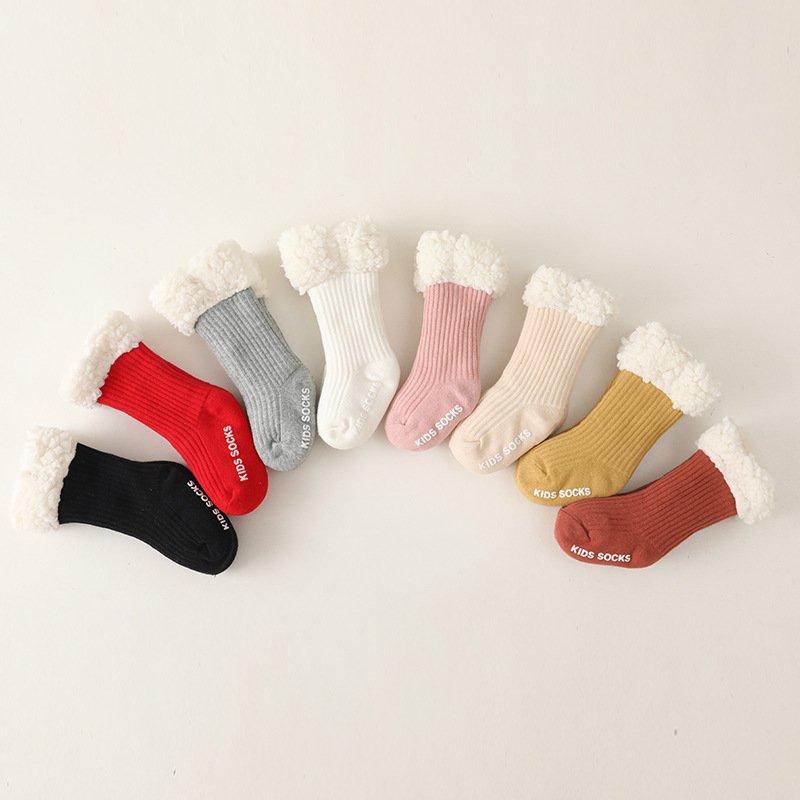 Thick Kids' Socks for Comfortable Playtime