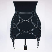 Red Leather Pin Buckle Belt for Women