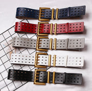 Wide Leather Belt