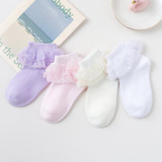 Cozy Winter Princess Socks for Girls