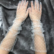 Neutral Sunscreen Gloves for Women
