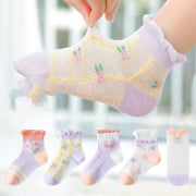 Soft Cartoon Bunny Breathable Cotton Socks for Kids