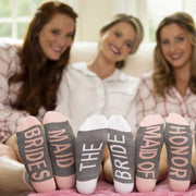 Comfortable Bridesmaid Socks for Wedding Party