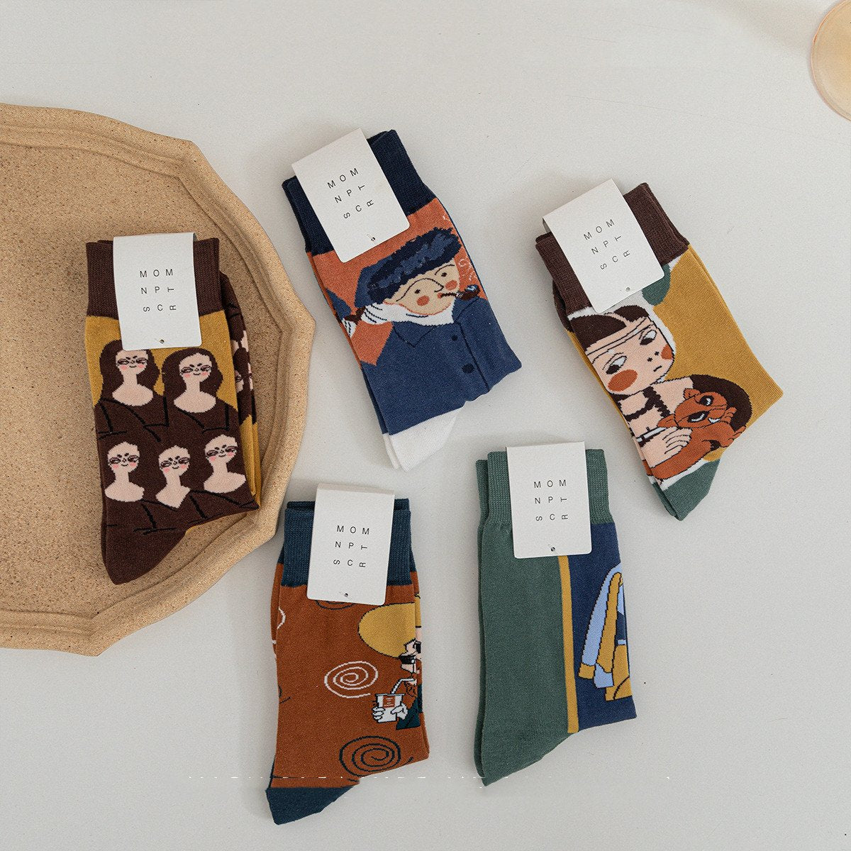 Couple Socks for Men & Women - Funny Cartoon Designs