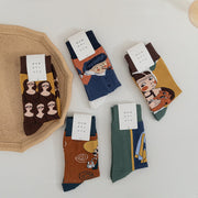 Couple Socks for Men & Women - Funny Cartoon Designs