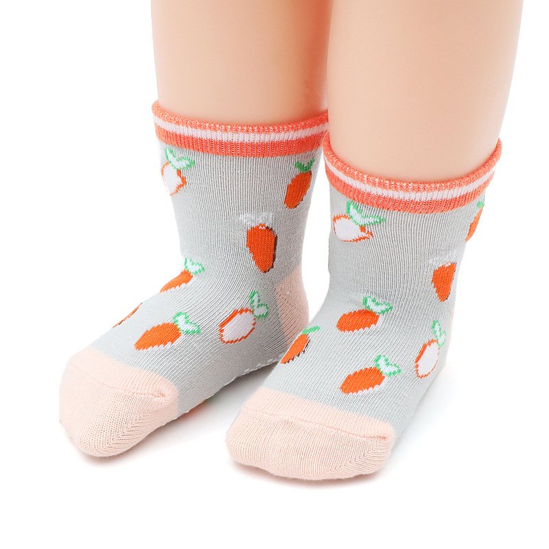 Soft Anti-Slip Floor Socks for Girls - Comfy & Safe