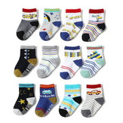 Protective Indoor Floor Socks for Girls - Anti-Slip Grip