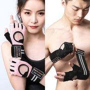 Grip with Ease: Breathable Half Finger Weight Lifting Gloves