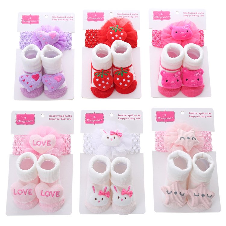 Adorable Polka Dot Hair Ball Flip Up Socks for Toddlers